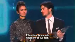 People's Choice Awards 2014 - Ian Somerhalder and Nina Dobrev (hun sub)