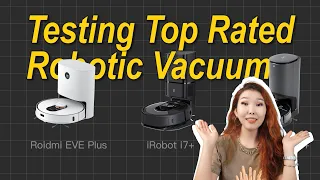 Roidmi Eve Plus vs iRobot i7+  vs Deebot T8 Aivi+  : Testing Top Rated Robot Vacuums