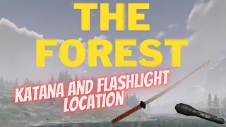 How to get the katana and the flashlight | The Forest Guide