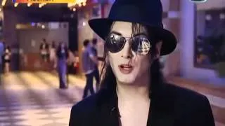 Michael Jackson Impersonator Pavel Talalaev интервью для телеканала ТВ 3