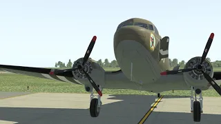 Douglas Dakota (C-47) Full Startup Tutorial - XPlane 11