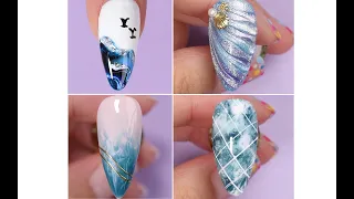 Different Marble Nails About The Sea I BORN PRETTY