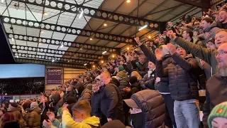 Celtic fans SAM song Dens Pk Boxing Day 2023