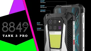 Unihertz 8849 Tank 3 Pro 🏆 Telefon z GIGA baterią i Projektorem / Recenzja 4K