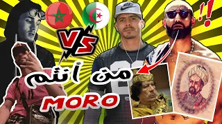 MORO - MAN ANTOM من انتم - Reaction clash rap dz - متنبي آخر في الراب مغربي