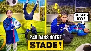 24H DANS NOTRE NOUVEAU TERRAIN DE FOOTBALL PRO  ! 😍 ( J'ai réaliser mon rêve )