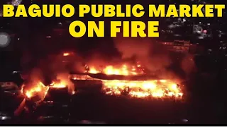 BAGUIO CITY PUBLIC MARKET ON FIRE | Latest Update With The Affected Vendors | Momshie Jhen