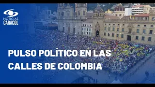 Así fueron las marchas del 1 de mayo y el discurso de Petro: análisis