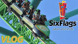 What's NEW at Six Flags Great Adventure & Finally Riding KINGDA KA! | VLOG | August 2020