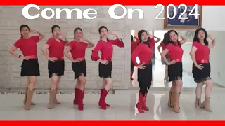 Come On 2024 Line Dance (demo & count)