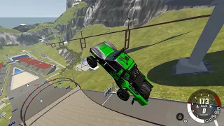 Car jump arena 11 | Car Jumps and Crashes | BeamNG drive | Car jump arena madness |