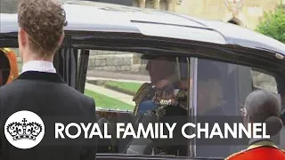 Royal Family Leave Following Committal Service