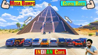 GTA 5 Indian Cars Vs Mega Speed Bumps Drag Race Challenge GTA 5