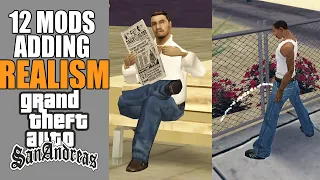 Realistic Features and Life Situations in GTA San Andreas (Real Life Mods)