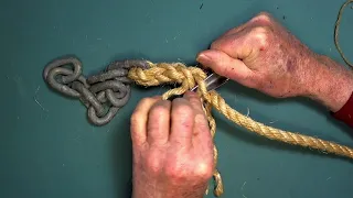 06  MARITIME ROPE WORK   ROPE TO CHAIN SPLICING AND MOUSING A SHACKLE