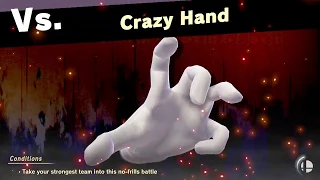 Super Smash Bros. Ultimate Boss 6 - Crazy Hand