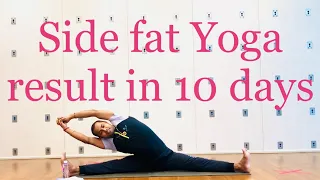 Yoga Asanas to Reduce Love Handles/Muffin Top/Side Fat! Side fat effective Yoga #Praveenkumarpraveen