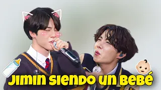 BTS cuidando a Jimin como un bebé🐥 No pueden manejar su TERNURA 🥹