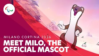 Meet Milo, the Mascot of Milano Cortina 2026 🇮🇹 ❄️ | Paralympic Games