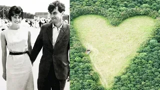 Мужчина в память о жене высадил 6000 дубов в форме огромного серца