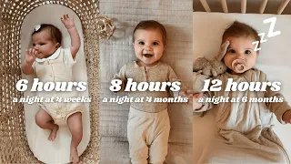 how we got our baby to sleep through the night | baby sleep tips for the first year
