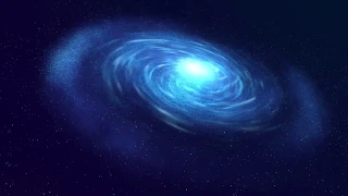 4K Space Moving Background - Glowing Milky Way Stars Galaxy