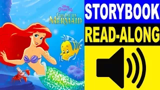 The Little Mermaid Read Along Story book, Read Aloud Story Books, The Little Mermaid Storybook 1