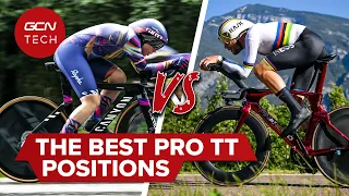 Which Pro Is Most Aero In A Time-Trial? | Top Pro TT Positions