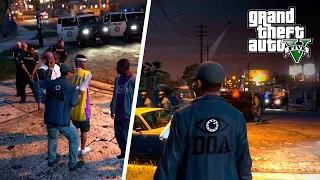 РЕЙД НА ГРУВ СТРИТ! - GTA 5 Role Play Полиция (LSPDFR)