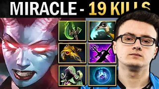 Queen of Pain Dota Gameplay Miracle with 19 Kills and Parasma