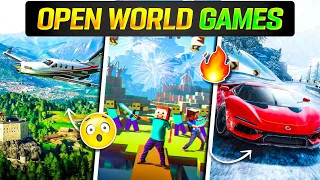 Top 10 *BIGGEST* OPEN WORLD GAMES THAT Will Blow Your Mind