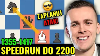 Jak atakować w szachach SKUTECZNIE? 🔥 Speedrun szachowy do 2200 #5 | Michał Kanarkiewicz