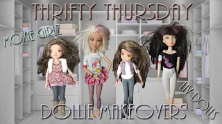 Thrifty Thursday & Dollie Makeovers Moxie Girlz & Liv Dolls