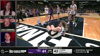 😂 Geno Auriemma Tells Sue Bird, Taurasi On Final 4 Interview "I'm Just Sad I Can't See Your Outfits"