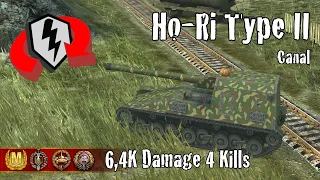 Ho-Ri Type II  |  6,4K Damage 4 Kills  |  WoT Blitz Replays