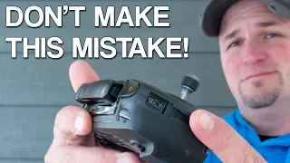 Mavic Pro Controller Fail - Don't Make This Mistake!