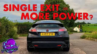 THE FN2 CIVIC TYPE R GETS A JAPSPEED CAT BACK EXHAUST!