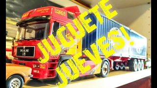 Camiones Escala 1:43 / O-Gauge Trucks! Maquetas de IXO Models TR138.22 2018 MAN F2000 con Remolque