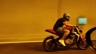 MV Agusta Brutale 750 Tunnel Fly By