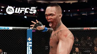 UFC 5 - Israel Adesanya KNOCKOUT Compilation!