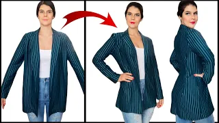 AJUSTAR Y ENTALLAR BLAZER, CHAQUETA, BLUSAS, CAMISAS DE MUJER Y HOMBRE - ¡FÁCIL Y RÁPIDO! - ByMariG