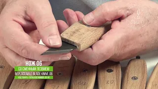 Нож 06 со сменным лезвием для резьбы / Replaceable Blade Knife 06 for wood carving