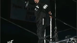 Shane McMahon Jumps Off The Staging Onto Big Show: Backlash 2001