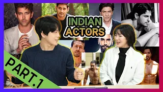 Korean Reaction to Stunning Indian Actors! | What Do Foreigners Think about Indian Actors | Part. 1