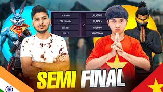 Smooth Shocked  😵 Everyone In Semi Final In Vietnam Server 🥵- Garena Free Fire 🔥