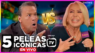 5 Peleas Icónicas en VIVO de la Televisión | Zhows