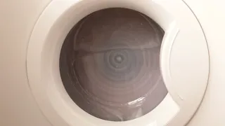 Washing machine spins at 1400 rpm