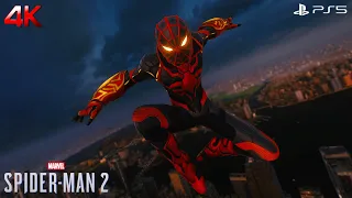 Marvel's Spider-Man 2 PS5 - S.T.R.I.K.E. Suit Free Roam Gameplay (4K)
