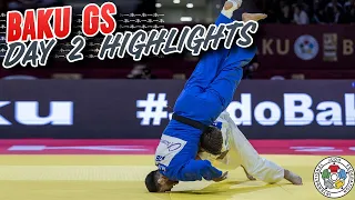 Judo Grand Slam Baku 2022 - Day 2 Highlights