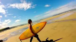 Clare Sands- Surfing up in Clare- (Official Video)